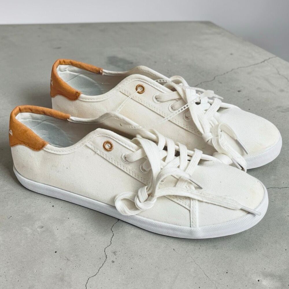 NWT Nautica Lanyard 8.5 White Cushioned Comfy memory foam navtech Sneakers READ